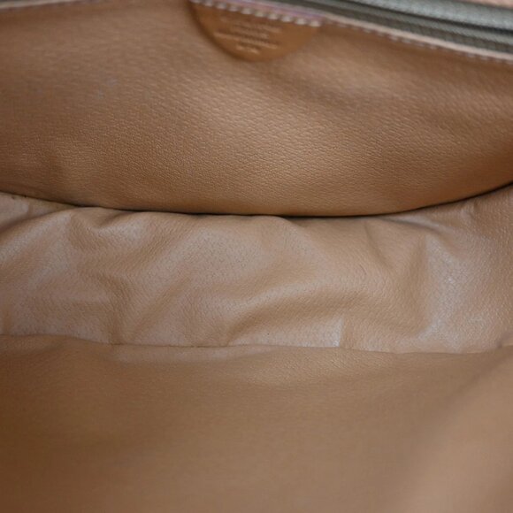 CELINE Logo Macadam Pattern Shoulder Bag PVC Leather Brown GHW Italy 35CA072 - Picture 11 of 16